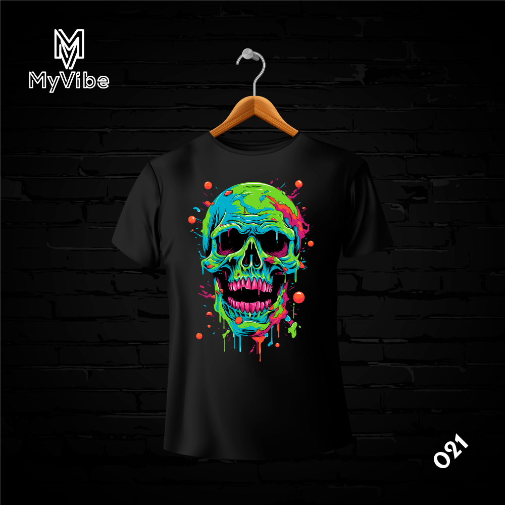 Colored Skull